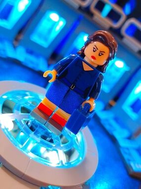 Peggy Carter Minifigure Lego Compatible